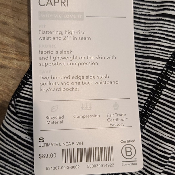 Athleta | High Rise Capri - Picture 5 of 8